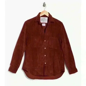 NWOT  Frank & Eileen Corduroy Button-Up Shirt